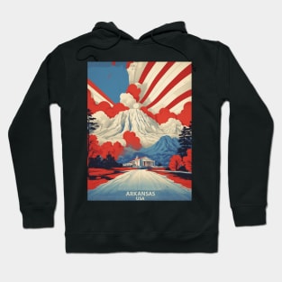 Arkansas United States of America Tourism Vintage Poster Hoodie